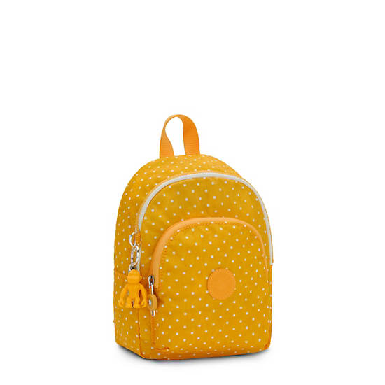 Kipling Curtis Compact Printed Convertible Rugzak Geel | België 1670KO